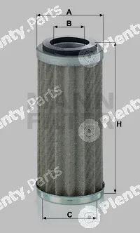 MANN-FILTER HD5002 — Hydraulic Filter, steering