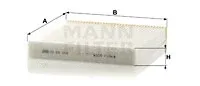 MANN-FILTER CU22013 — Filter, cabin air