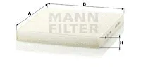 MANN-FILTER CU27008 — Filter, cabin air