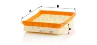 MANN-FILTER C2129 — Air Filter