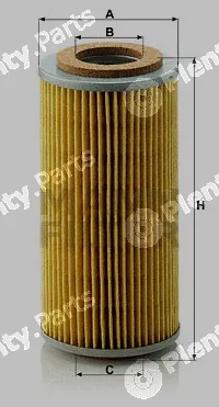 MANN-FILTER H804x — Oil Filter