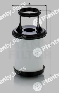 MANN-FILTER LC5003/2x — Filter, crankcase ventilation