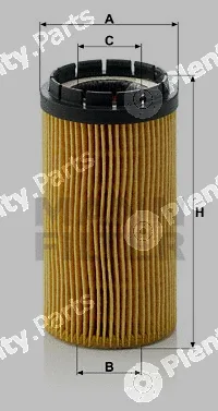 MANN-FILTER HU718x — Oil Filter