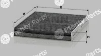 MANN-FILTER CUK2545 — Filter, cabin air