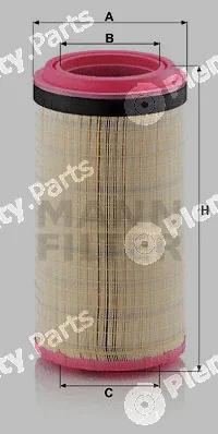 MANN-FILTER C25900 — Air Filter ENTARON XD