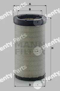 MANN-FILTER CF22160 — Secondary Air Filter