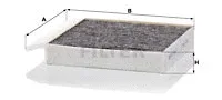 MANN-FILTER CUK25034-2 — Filter, cabin air