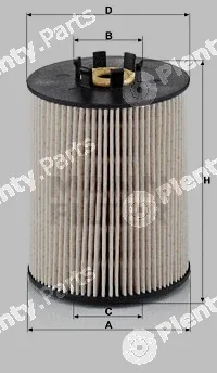 MANN-FILTER PU815x — Fuel Filter