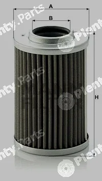 MANN-FILTER H710/1x — Hydraulic Filter, automatic transmission