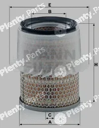 MANN-FILTER C16148 — Air Filter