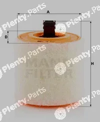 MANN-FILTER C16012 — Air Filter