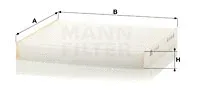 MANN-FILTER CU24006 — Filter, cabin air