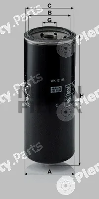 MANN-FILTER WK12111 — Fuel Filter