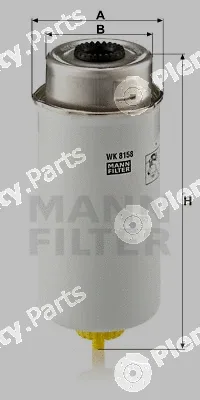 MANN-FILTER WK8158 — Fuel Filter