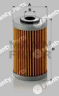 MANN-FILTER MH5001 — Oil Filter