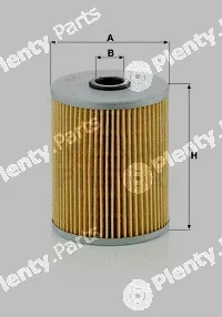 MANN-FILTER H929/3x — Filter, operating hydraulics
