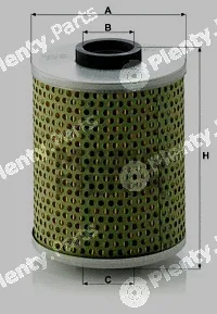 MANN-FILTER H1034/4 — Oil Filter