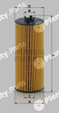 MANN-FILTER HU6008z — Oil Filter