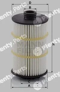 MANN-FILTER HU7024z — Oil Filter