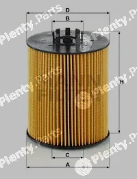 MANN-FILTER HU12015x — Oil Filter