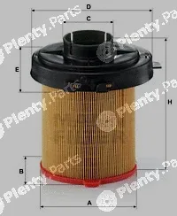 MANN-FILTER C1468/2 — Air Filter