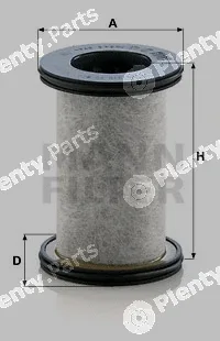 MANN-FILTER LC7201x — Filter, crankcase ventilation