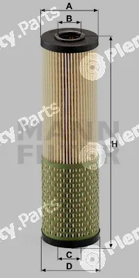 MANN-FILTER HU736x — Oil Filter
