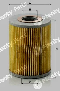 MANN-FILTER H1038x — Oil Filter
