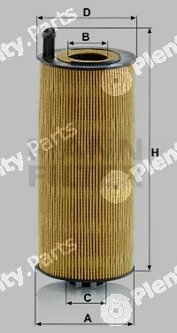 MANN-FILTER HU12006z — Oil Filter