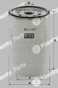 MANN-FILTER WK11029z — Fuel Filter