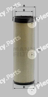 MANN-FILTER CF1720 — Secondary Air Filter