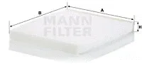 MANN-FILTER CU29010 — Filter, cabin air