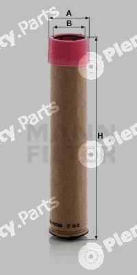 MANN-FILTER CF65/2 — Secondary Air Filter