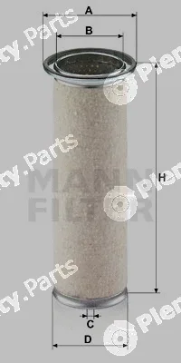 MANN-FILTER CF950 — Secondary Air Filter