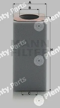 MANN-FILTER C8004 — Air Filter