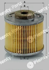 MANN-FILTER P715 — Fuel Filter