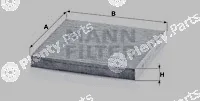 MANN-FILTER CUK22021 — Filter, cabin air