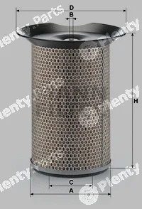 MANN-FILTER C23502 — Air Filter