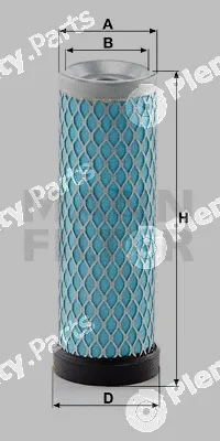 MANN-FILTER CF5002 — Secondary Air Filter