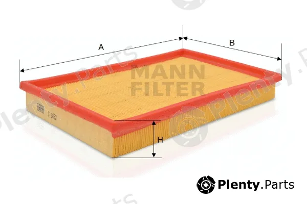 MANN-FILTER C3092 — Air Filter