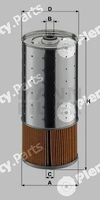 MANN-FILTER PF1055/1x — Oil Filter