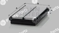 MANN-FILTER C2726 — Air Filter
