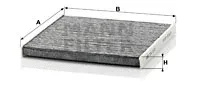 MANN-FILTER CUK2131 — Filter, cabin air