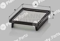 MANN-FILTER C20017 — Air Filter