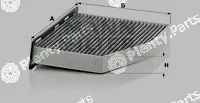 MANN-FILTER CUK2939/1 — Filter, cabin air