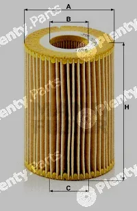 MANN-FILTER HU821x — Oil Filter