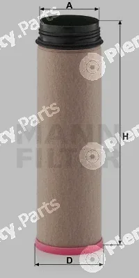 MANN-FILTER CF1440 — Secondary Air Filter NLG Pico