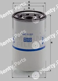 MANN-FILTER WK11051 — Fuel Filter