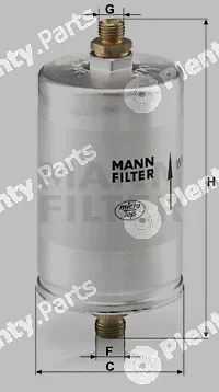MANN-FILTER WK726/2 — Fuel Filter