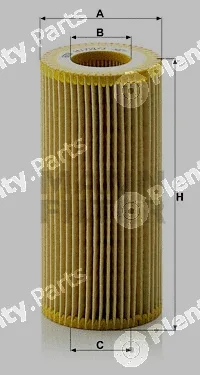 MANN-FILTER HU721/3x — Oil Filter